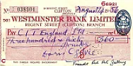 AC Payee only cheques cashed by high st shop  |  I had the misfortune of dealing with a builder who took a lot of money off me...
